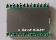 Operting 4.5V Monokrom Layar LCD Reflektif Positif 55.00mm * 15.50mm Melihat