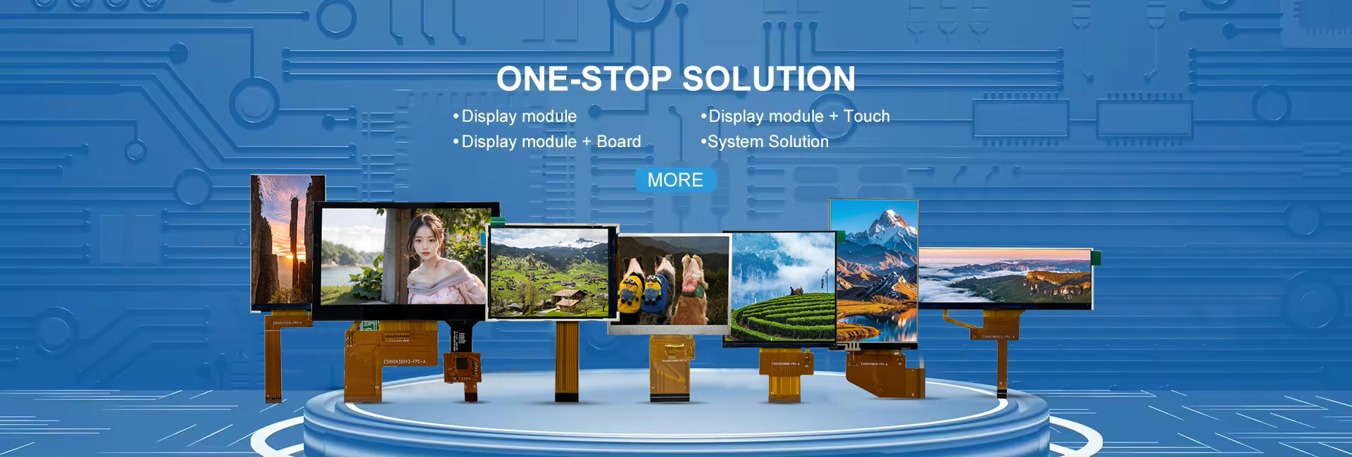 Kualitas modul layar lcd tft pabrik