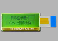 54.8mm * 19.1mm Melihat Modul LCD Kustom 122 x 32 Tampilan Grafis Positif