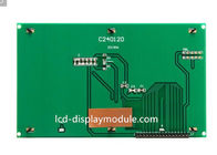 3.3V 240 x 120 Modul LCD Kecil Grafis, Kuning Hijau STN Transflective LCD Display