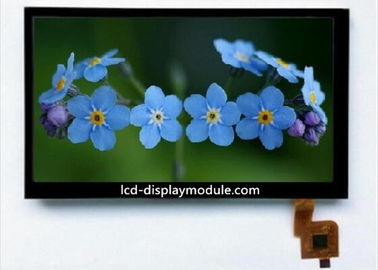 RGB 50PIN TFT LCD Screen 7 &amp;#39;&amp;#39; 800 * 480 Untuk Peralatan Kantor Side LED Backlight