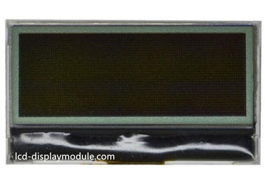 Orange Backlight 128 x 32 Layar LCD Modul 3.0V Melihat Luas 41.00mm * 15.00 mm