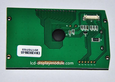 Kecerahan Tinggi Layar Panel LCD Tujuh Segmen Logam PIN 66.00 * 45.50mm Melihat