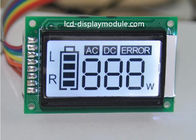TN 7 Segement Dot Matrix Tampilan LCD Modul 3 Tampilan Digital Dengan Backlight Putih