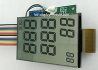 Peralatan Medis Layar Panel LCD TN 7 Segmen Konektor FPC Monokrom