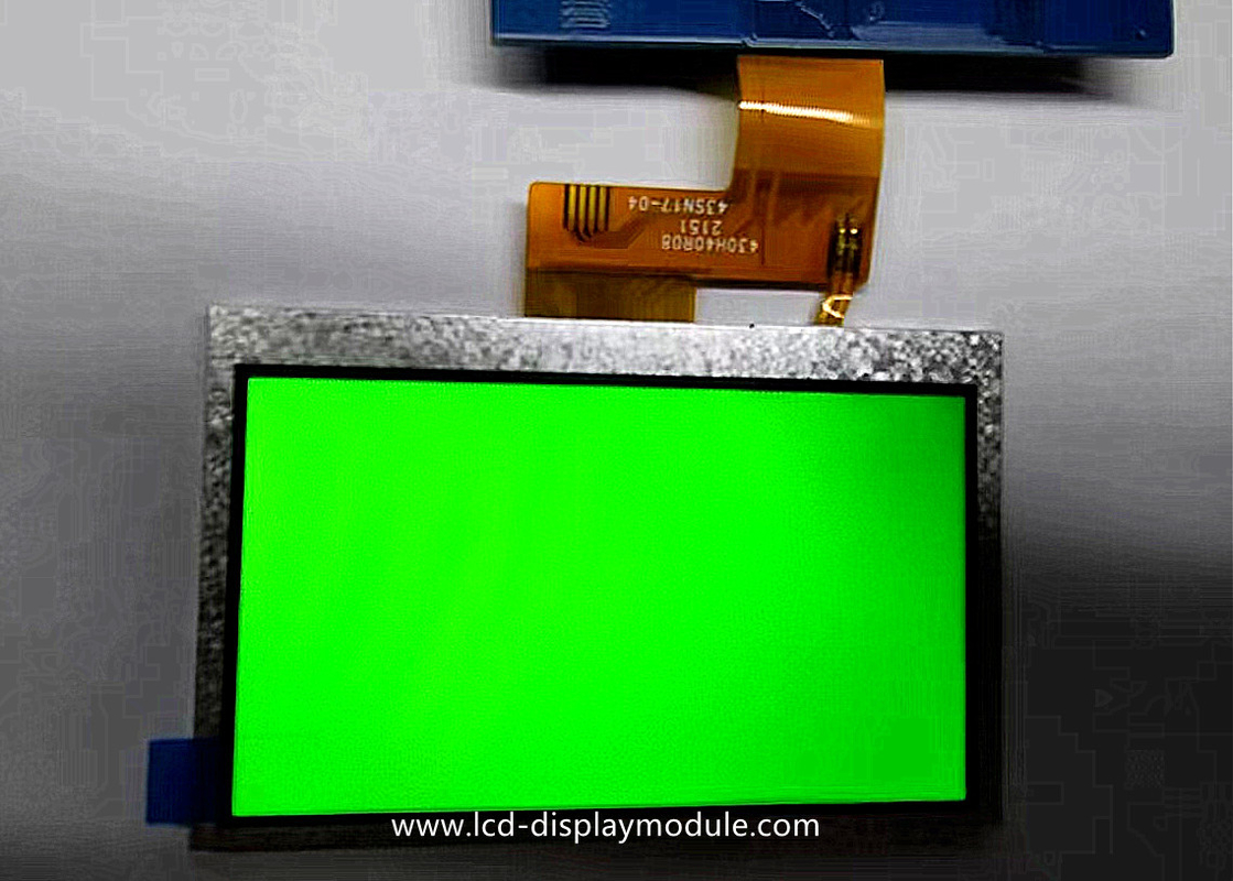 4.3 Inch 480 RGB * 272 Resolusi Semua Arah Penayangan Resistensi Layar Sentuh Kecerahan Tinggi