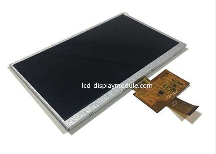 1024 X600 TFT LCD Modul Display LVDS 10.1 Inch Layar Tahan Api Whte Backlight