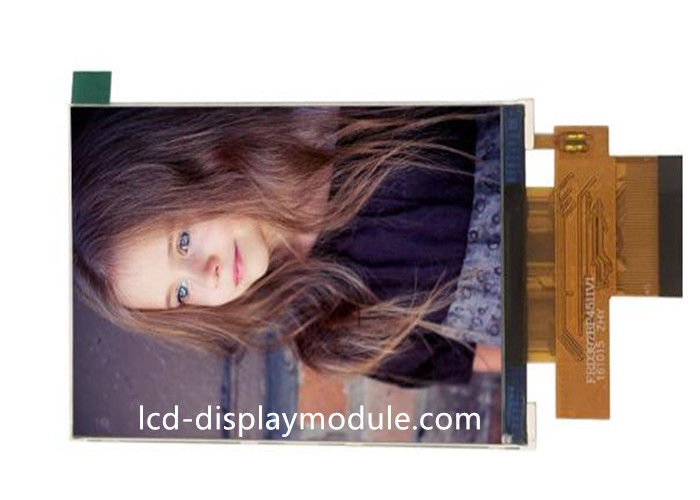 3.3 V 480 x 800 IPS Touch LCD Module, 6 O&amp;#39;Clock 3.97 Inch RGB LCD Display