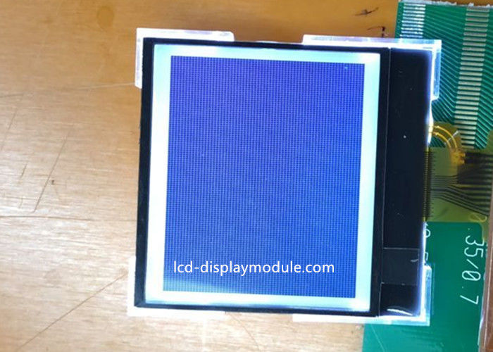FSTN 112 X 65 Chip Pada Kaca Lcd, Backlight Putih Modul LCD Transflektif Positif