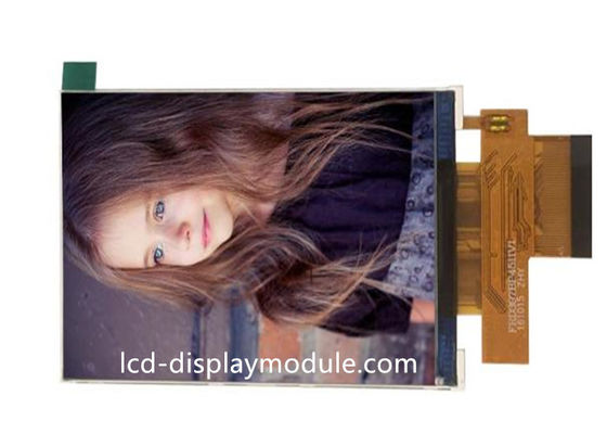 3.3 V 480 x 800 IPS Touch LCD Module, 6 O&#39;Clock 3.97 Inch RGB LCD Display