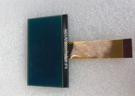 128 x 64 3.3V Modul LCD COG Negatif Transmissive Dengan Backlight Putih