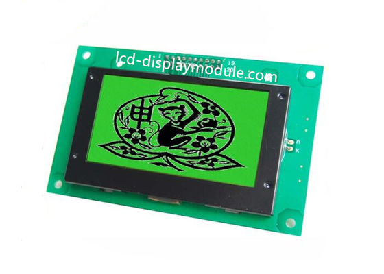 Kuning Hijau LCD Screen Display COB Resolusi 128 * 64 Untuk Shutter FPC Connector